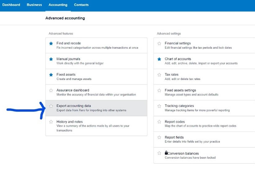 Xero to Zoho migration 2