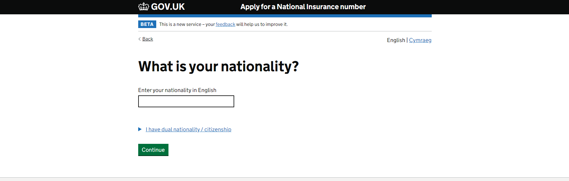 Nationality